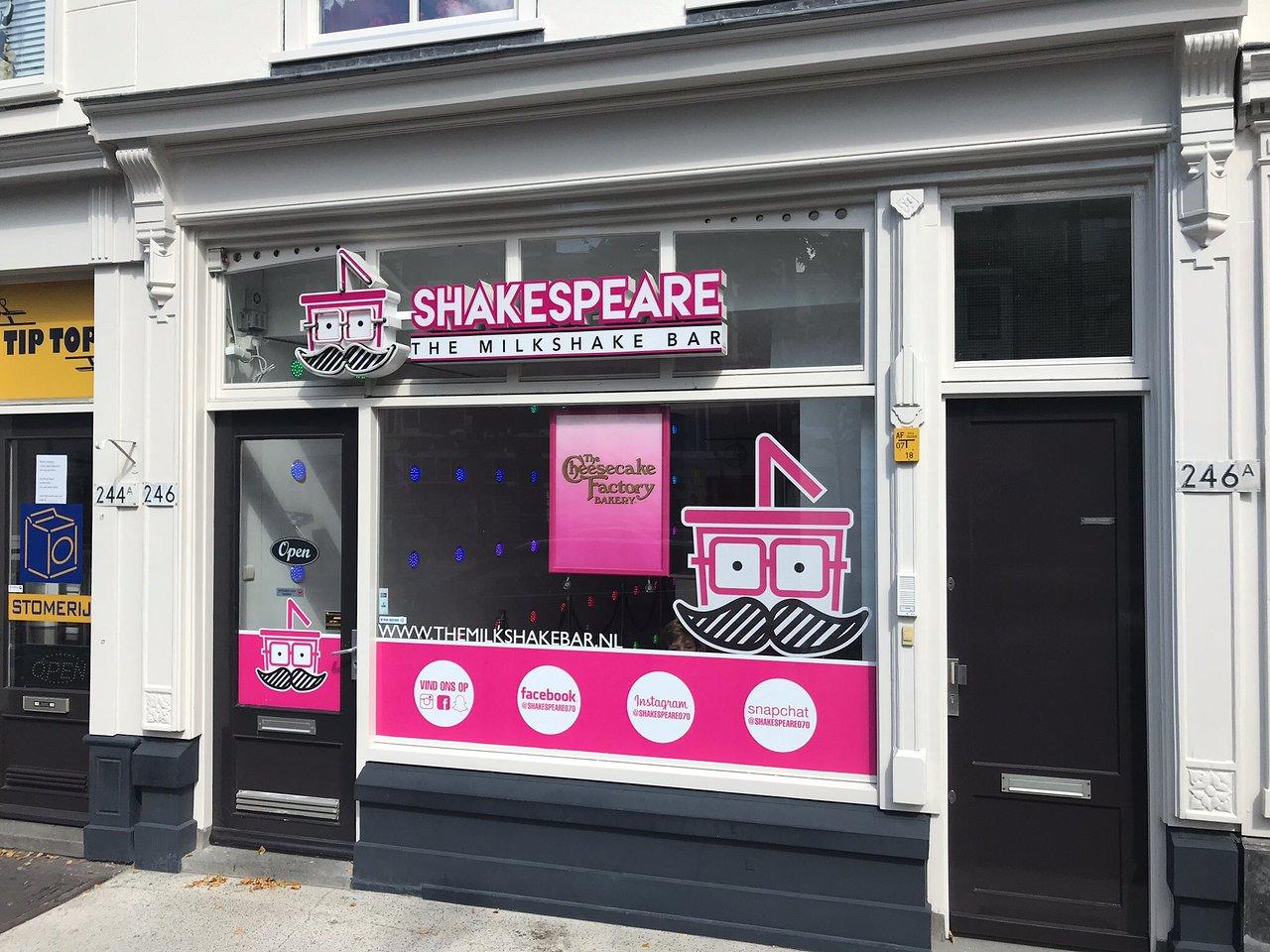 Shakespeare The Milkshake Bar gevel